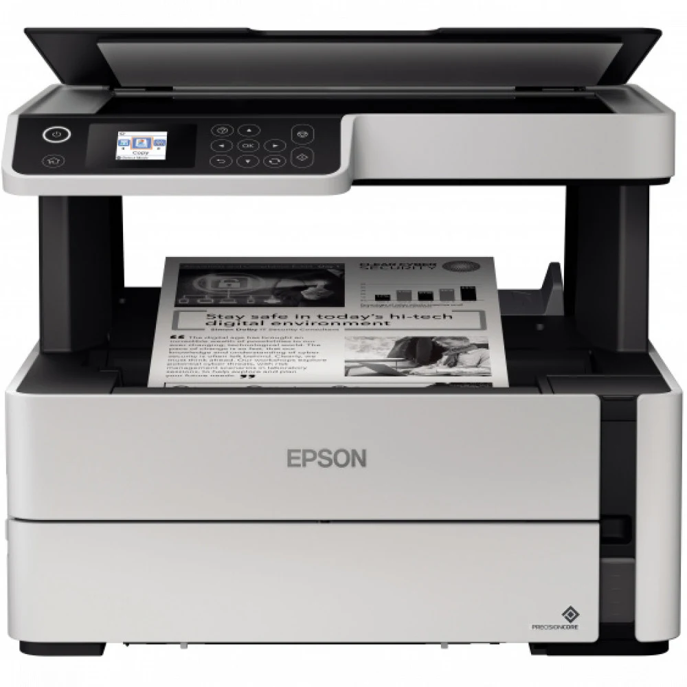 МФУ струйное ЧБ Epson M2170 C11CH43404, А4, до 39 стр/мин, Ethernet, Wi-Fi, no ADF