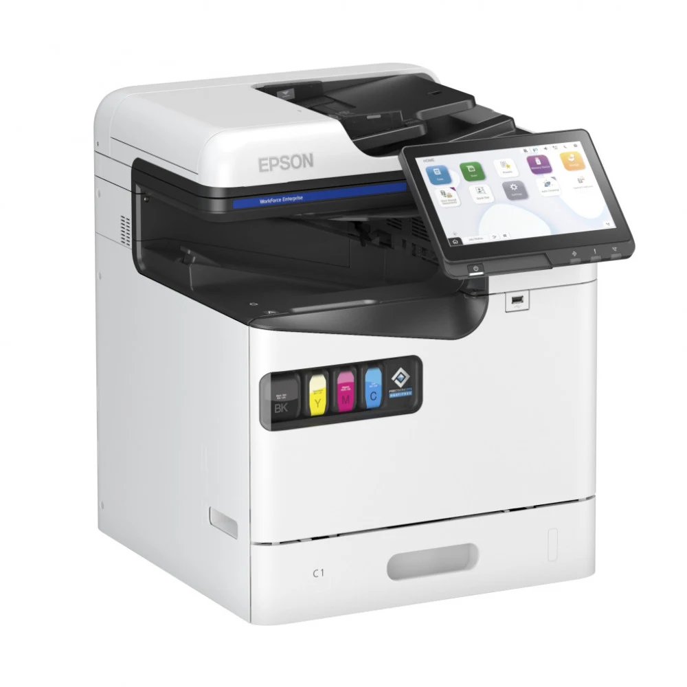 МФУ струйное цветное Epson WF Ent AM-C550 C11CJ92402, А4, до 55 стр/мин, USB, Eternet, duplex, печать с USB