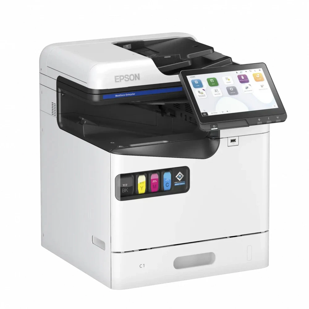 Струйное цветное МФУ Epson WF Ent AM-C400 C11CJ93402, А4, до 40 стр/мин, ADF, Duplex, USB, Ethernet