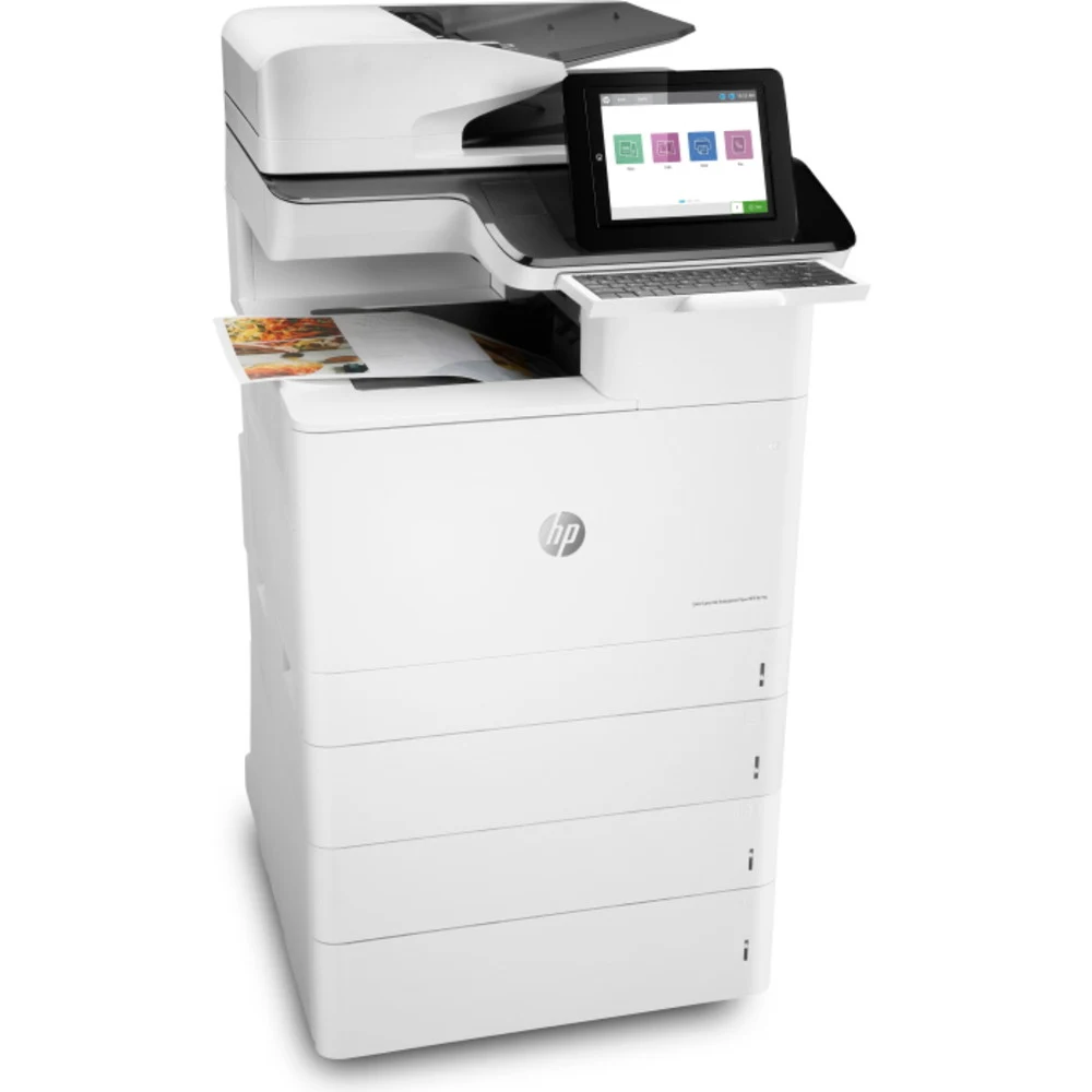Лазерное многофункциональное устройство HP Color LaserJet Enterprise Flow MFP M776z (p/c/s/f,A3,1200dpi/ImageREt4800,46(46)ppm,5Gb,500Gb,5trays100+4х550,Stand,ADF200,Duplex,USB/GigEth/Wi-Fi/HIP2,car