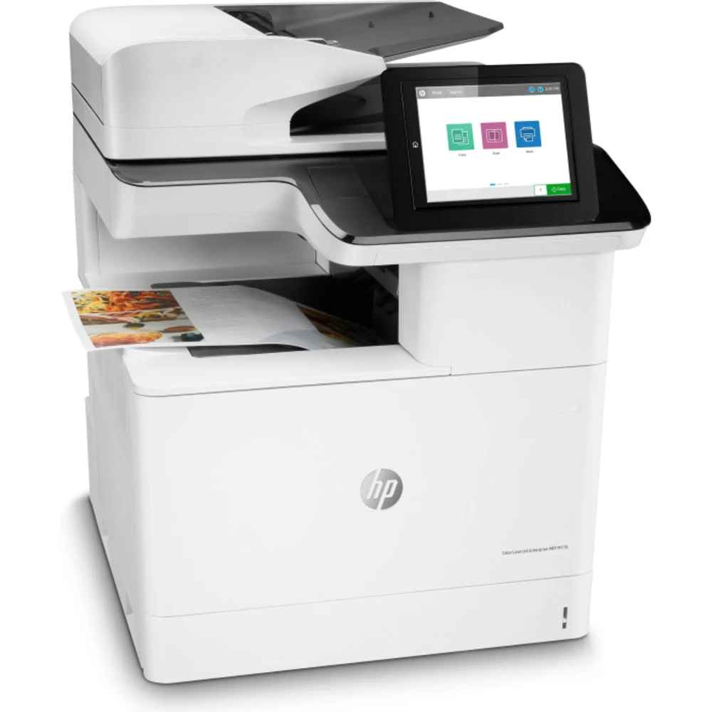 Лазерное многофункциональное устройство HP Color LaserJet Enterprise MFP M776dn (p/c/s,A3,1200 dpi/ImageREt 4800,46(46)ppm,3Gb,500Gb,2trays100+550,ADF 200,Duplex,USB/GigEth/HIP2,cart. B 16K & CMY 13