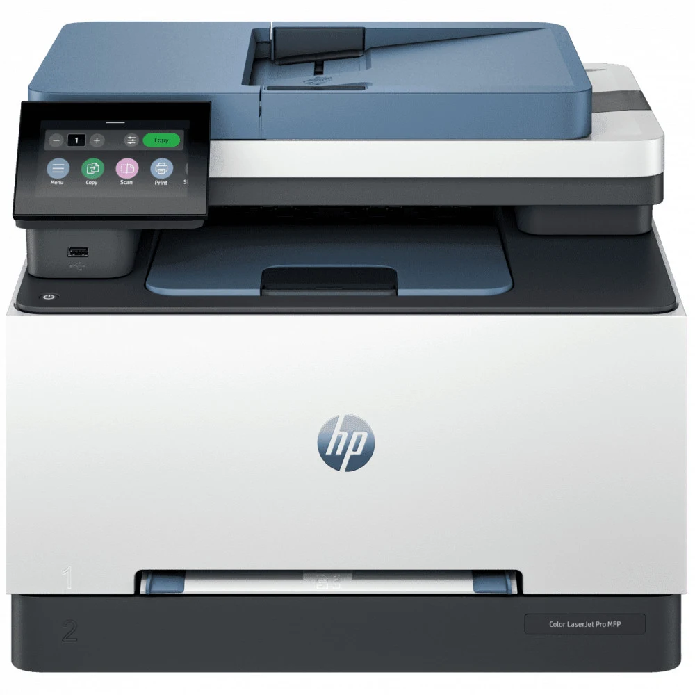 МФУ HP 499M8A Color LaserJet Pro MFP 3303fdw (A4) Printer/Scanner/Copier/Fax/ADF, 600 dpi, 25 ppm, 1200 MHz, 512 MB, tray 250 pages, USB+Ethernet+Wi-Fi, Duty cycle 40000 pages