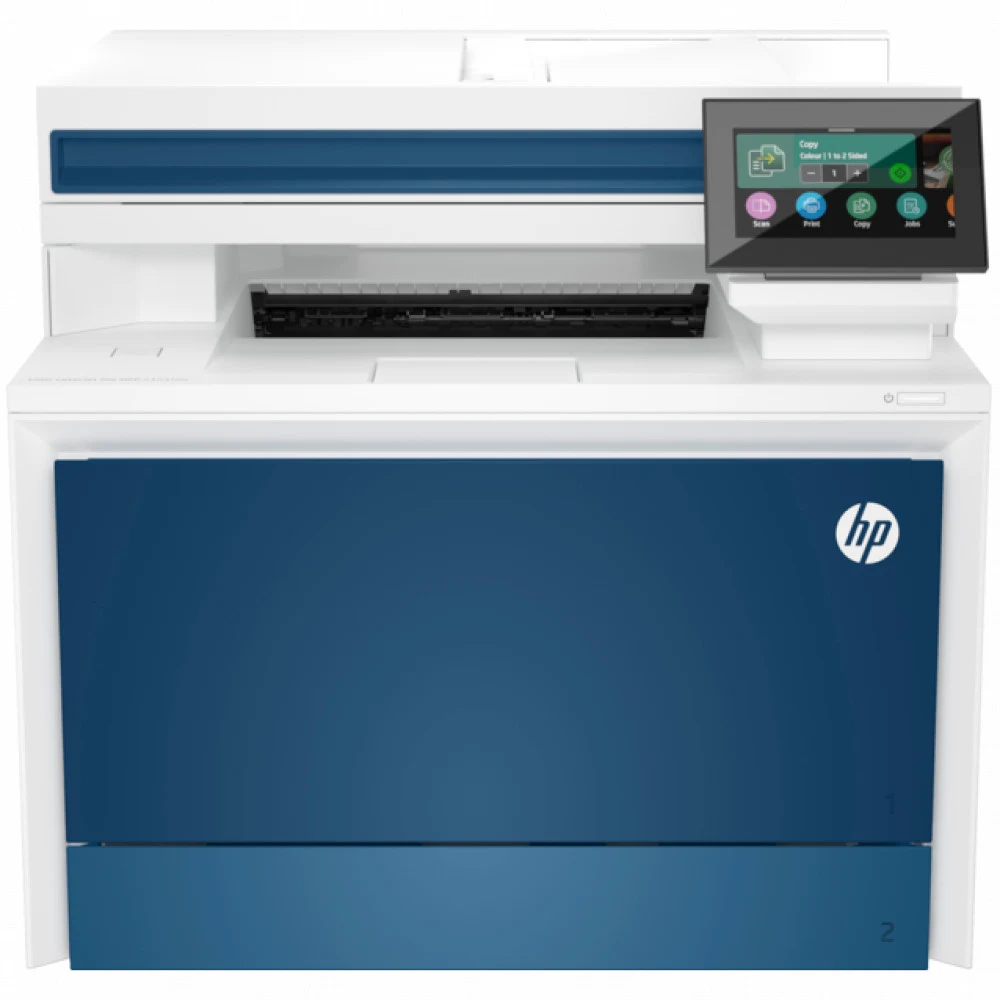 Лазерное многофункциональное устройство HP Color LaserJet Pro MFP 4303fdw (p/c/s/f, A4,600 dpi,33(35)ppm,512Mb,2 trays 50+250,4.3'' touch display,Duplex, DADF50,USB/GigEth/WiFi/Bluetooth,4 cart.in b