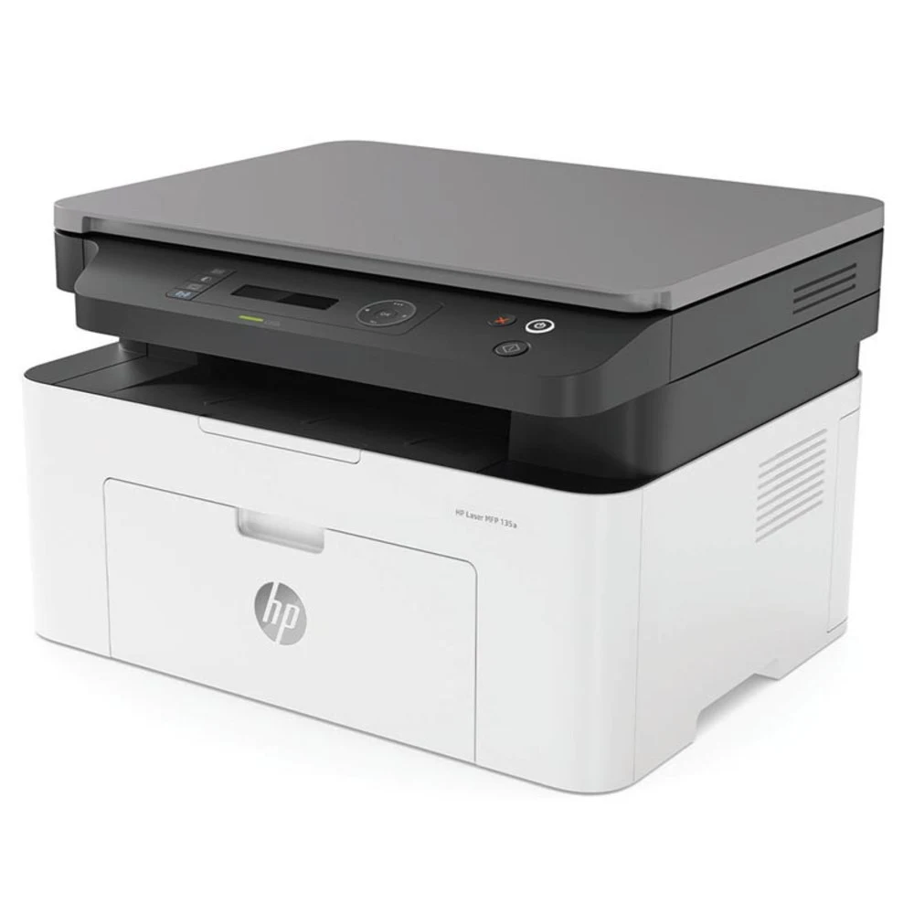 Многофункциональное устройство HP МФУ HP 4ZB82A Laser MFP 135a Printer (A4) , Printer/Scanner/Copier, 1200 dpi, 20 ppm, 128 MB, 600 MHz, 150 pages tray, USB, Duty 10K pages
