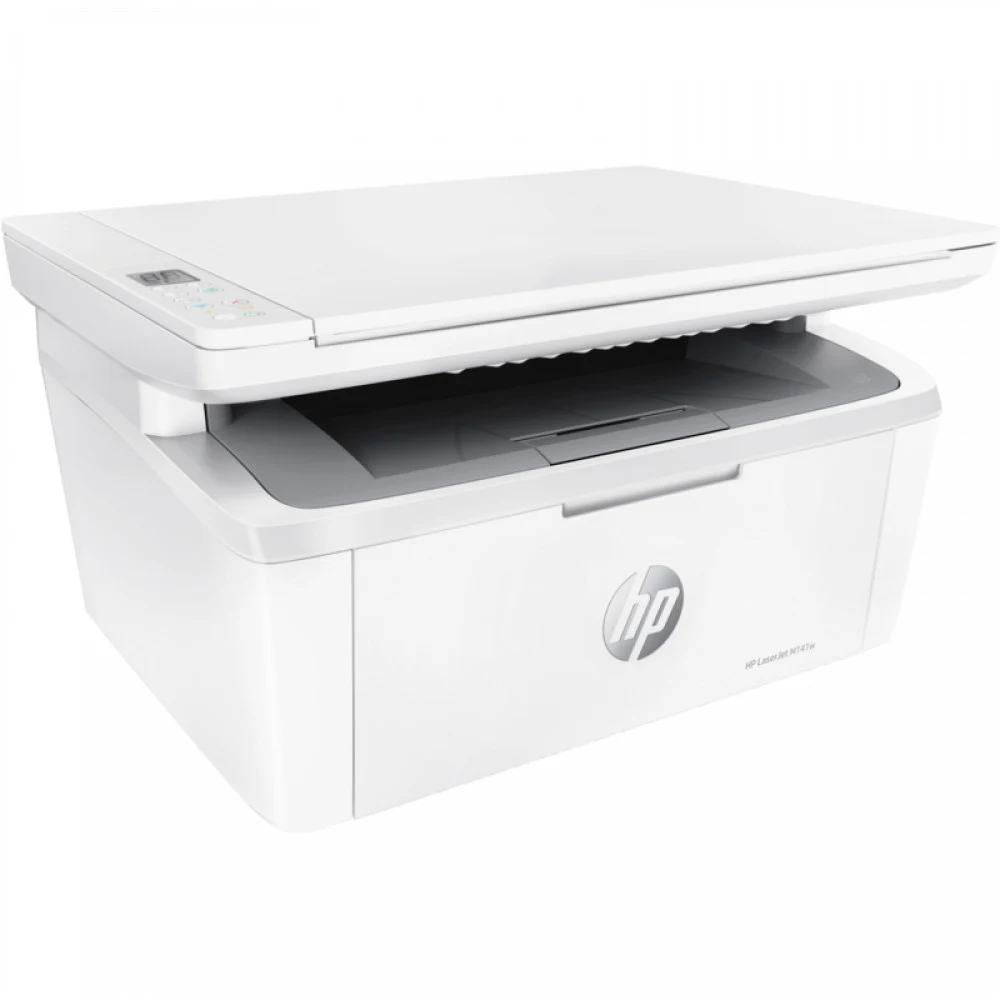 МФУ лазерный HP LaserJet M141w (7MD74A)(A4, принтер/сканер/копир, 600dpi, 20ppm, 64Mb, WiFi, USB), (замена M28w, W2G55A) белый, версия для Азии, поддержка русского языка, картридж 150A