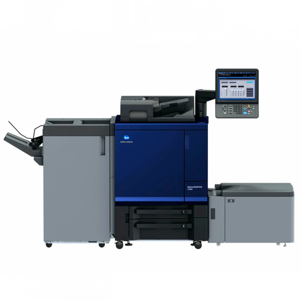 МФУ Konica Minolta AccurioPrint C4065 (А3, цветное, 66 ppm, SRА3, Duplex, Gigabit Ethernet, лотки 1х500л,1х1000л, контроллер Emperon, без крышки, без тонера)