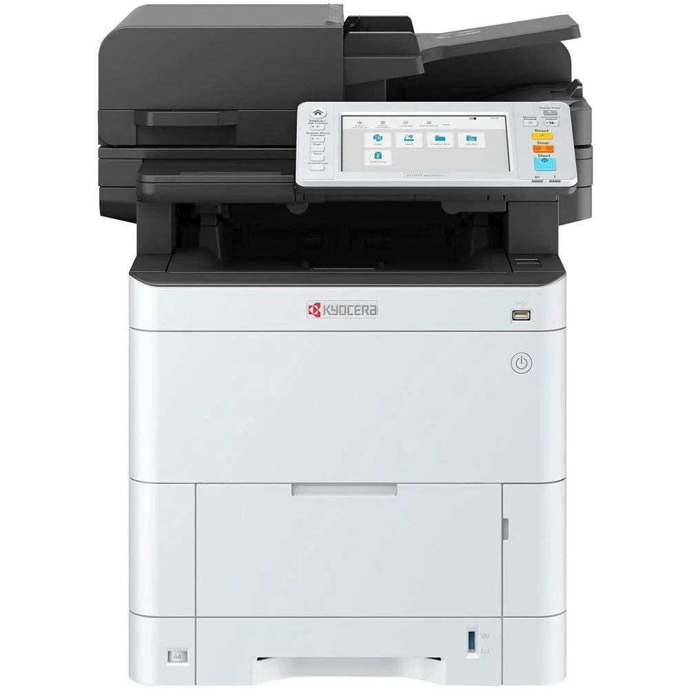 Цветной копир-принтер-сканер-факс Kyocera MA3500cifx (А4, 1200 dpi, 1536 Mb, 35 ppm, 250 + 100 л., дуплекс, RADF100, USB 2.0, Gigabit Ethernet, HyPAS, комплект пусковых тонеров)