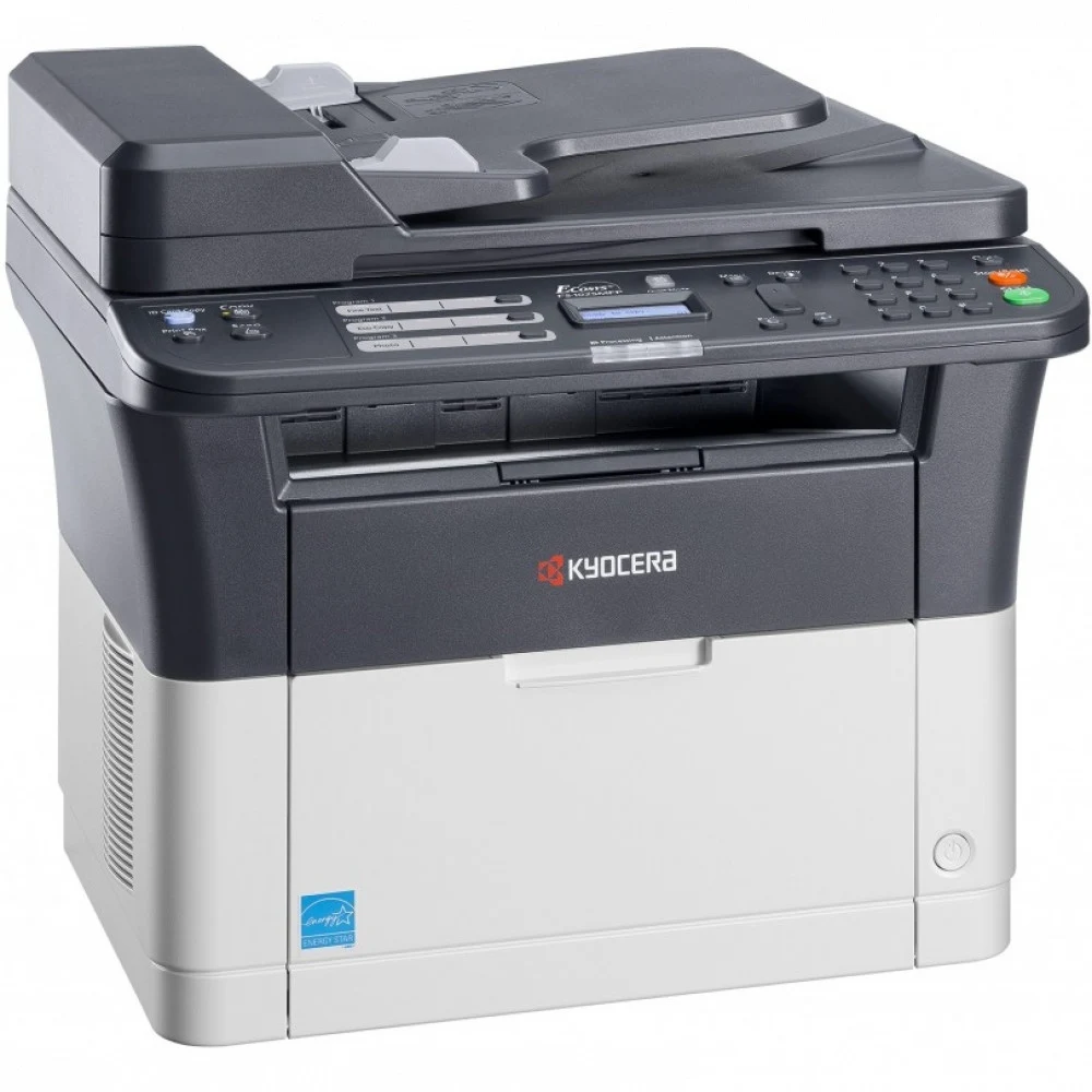 МФУ лазерный Kyocera FS-1025MFP (1102M63RU0/RUV/RU2/NX2/DZ2) A4 Duplex белый
