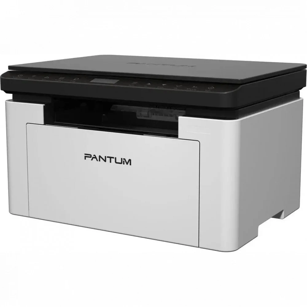 мфу Pantum BM1800W, P/C/S, Mono laser, А4, 18 ppm (max 20000 p/mon), 600 MHz, 1200x1200 dpi, 128 MB RAM, paper tray 150 pages, USB,wi-fi, start. cartridge 1600 pages (незначительное повреждение коро