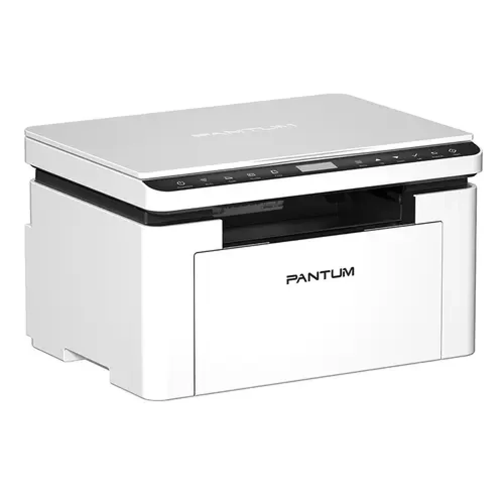 МФУ Pantum BM2300, P/C/S, Mono laser, А4, 22 ppm (max 20000 p/mon), 800 MHz, 1200x1200 dpi, 128 MB RAM, paper tray 150 pages, USB, start. cartridge 700 pages (незначительное повреждение коробки)