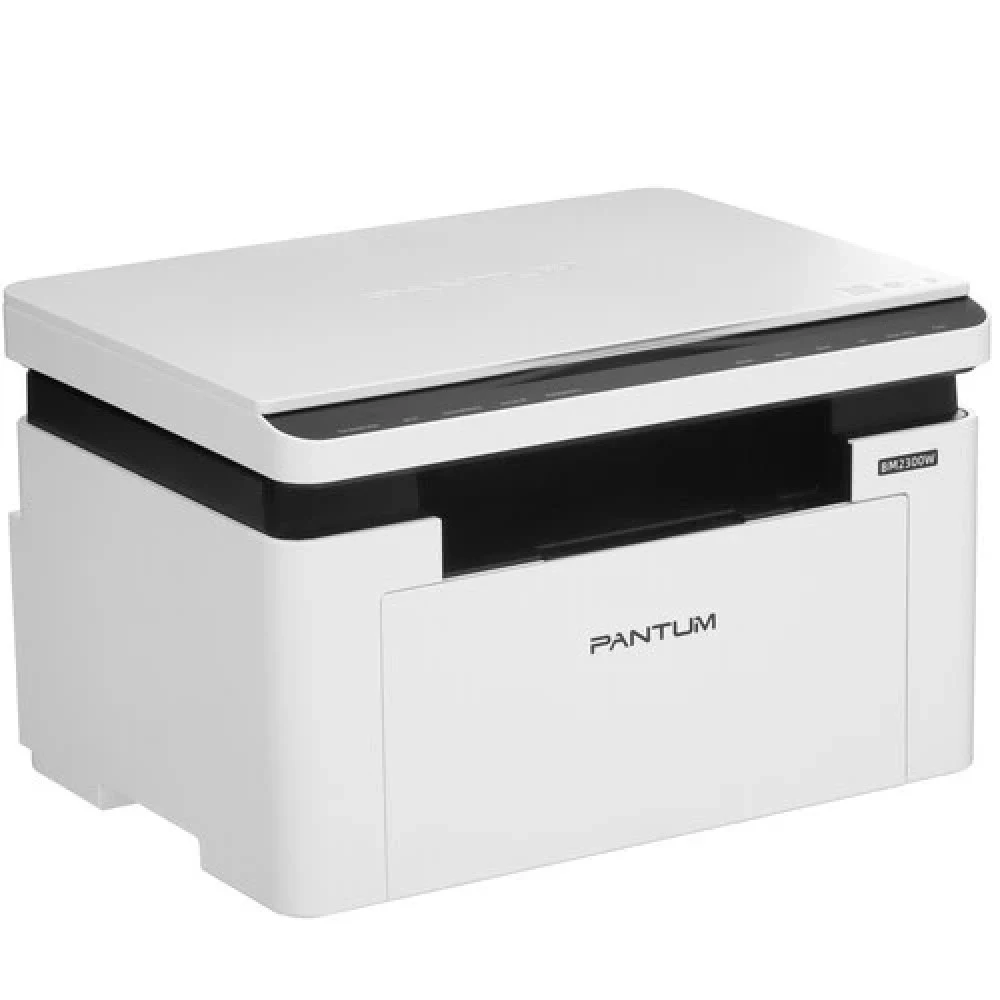 Pantum BM2300W A4, МФУ, лазерный, черно-белый, 22 стр/мин, 1200x1200dpi, 800МГц, 256Мб, WiFi/USB, 700стр/картридж, белый корпус (картридж TL-C2310H/TN-C2310HC)(BM2300W)