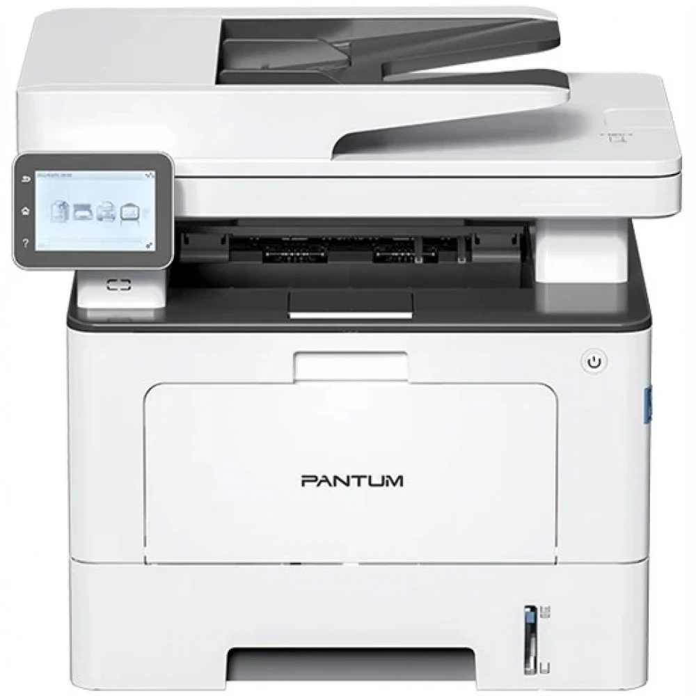 Pantum BM5201ADW, P/C/S, Mono laser, A4, 42 ppm, 1.2 GHz, 1200x1200 dpi, 1024 MB RAM,WiFi, Duplex, DADF50, paper tray 250 pages, 3.5 inch touch, USB, LAN, start. cartridge 3000 pages
