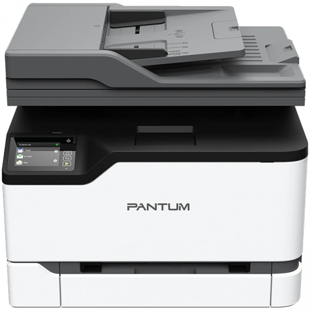 Мфу цветное Pantum CM2200FDW P/C/S/F ,Color laser, A4, 24 ppm (max 50000 p/mon) 1 GHz, 1200x600 dpi, 512 mb RAM, Adf 50, paper tray 250 pages, USB, LAN, WiFi, start. cartridge 750/500 pages