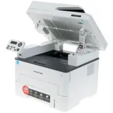 M7100DN (МФУ, лазерное, монохромное, с автоподатчиком, А4, копир/принтер/сканер (цвет 24 бит), 33 стр/мин, 1200 1200 dpi, 256Мб RAM, PCL/PS, дуплекс, лоток 250 стр, USB/LAN, нагр. макс 60000 стр/мес