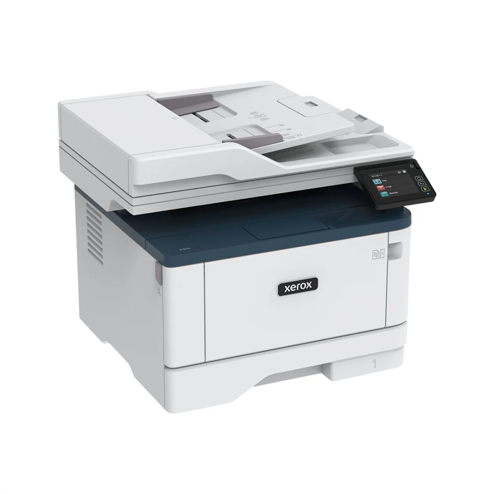 Монохромное МФУ, Xerox, B305DNI, B305V_DNI, Лазерное, А4, 38 стр./мин., Подача 350 листов, Односторонний автоподатчик документов, до 46 изобр./мин., Сенсорный дисплей 2.8", 1 ГГц CPU, 512 МБ RAM, US