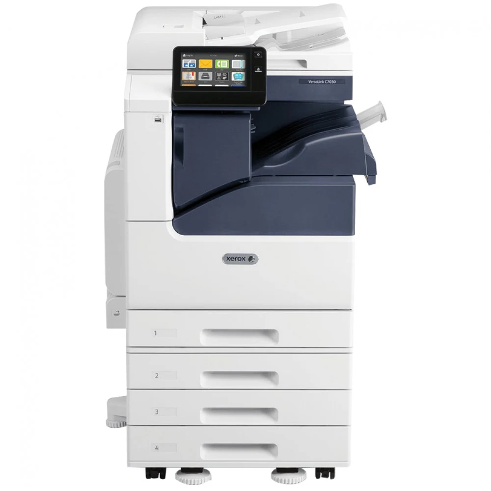 Базовый модуль МФУ, Xerox, VersaLink C7120/25/30, C7101V_T, Лазерный , А3, 20 / 25 / 30 стр./мин., Подача 2 180 листов, Двусторонний автоподатчик документов, до 80 изобр./мин., Сенсорный дисплей 7",