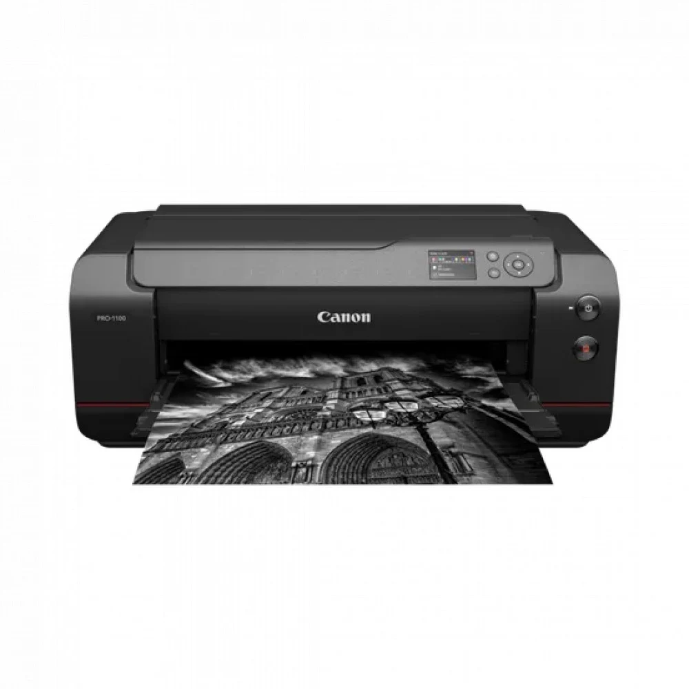 Цветной принтер, Canon, imagePROGRAF PRO-1100, 6856C006AA, Струйное, A2, 1 стр./мин., Сенсорный дисплей 3", 1.2 ГГц CPU, 1 ГБ RAM, USB 2.0, Ethernet 10/100/1000, Wi-Fi