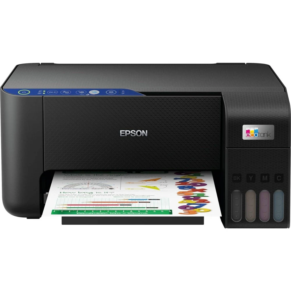 МФУ струйный EPSON EcoTank L3252 (A4, принтер/сканер/копир, 5760x1440dpi, до 33чб/15цв. ppm, СНПЧ, Ink103, WiFi, USB) (C11CJ67424)
