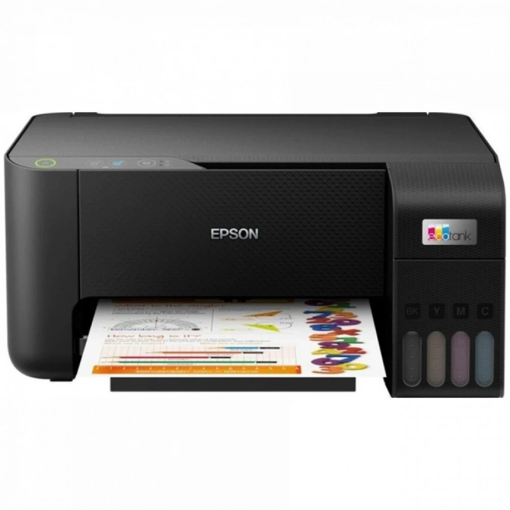 МФУ струйный Epson EcoTank L3210 (A4, принтер/сканер/копир, 5760x1440dpi, 33чб/15цв. ppm, СНПЧ, Ink003, USB) (C11CJ68506)