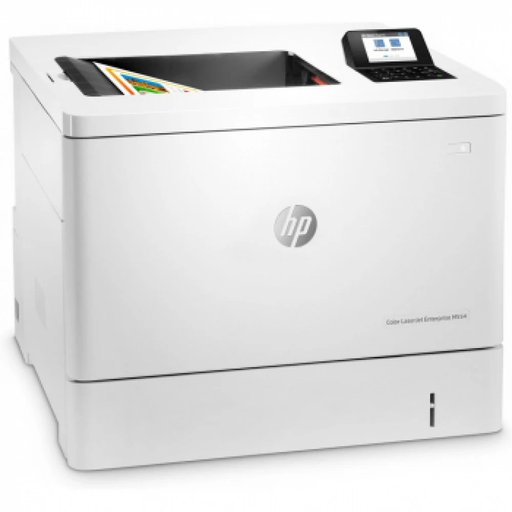 принтер лазерный HP Color LaserJet Enterprise M554dn (A4, 1200dpi, ImageREt 3600, 33(33) ppm, 1 Gb, 2 trays 100+550, Duplex, USB/GigEth, cart.5,5KB&3,5KCMYp.inbox, repl. B5L23A)