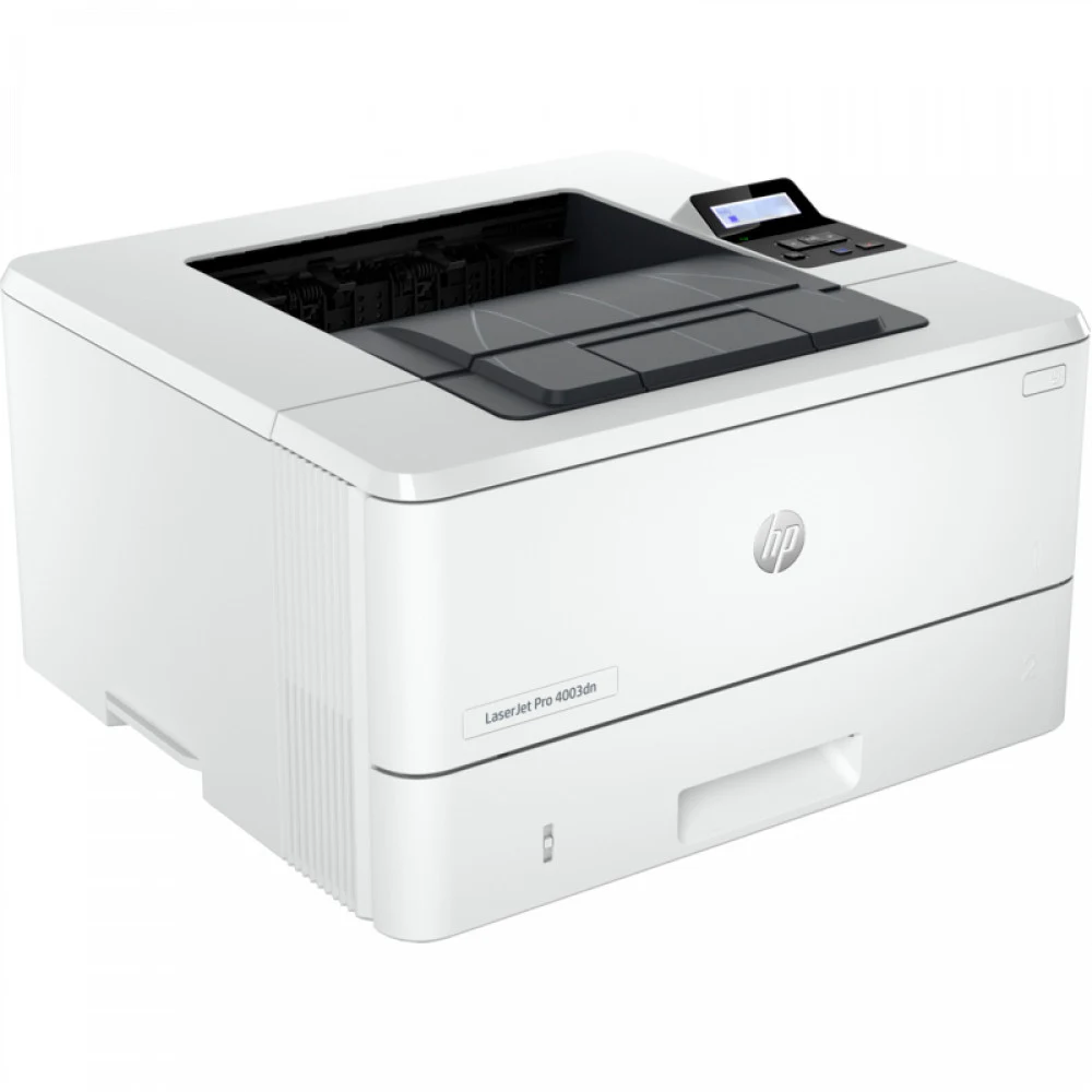 Лазерный монохромный принтер HP LaserJet Pro 4003dn (A4, 1200dpi,40 ppm, 256 Mb, 2tray 100+250,Duplex, USB2.0/GigEth, PS3 , ePrint, AirPrint, cartridge 1500 pages in box, repl. W1A53A)