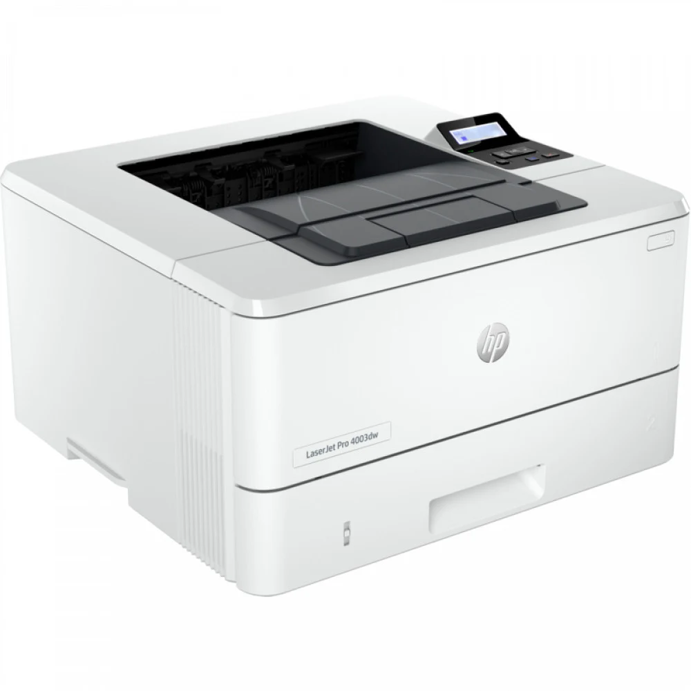 Лазерный принтер HP LaserJet Pro 4003dw (A4,1200dpi, 40ppm, 256 Mb, 2tray 100+250,Duplex, USB2.0/GigEth/WiFi, PS3, ePrint, AirPrint, Cartridge 1500 pages in box, repl. W1A56A)