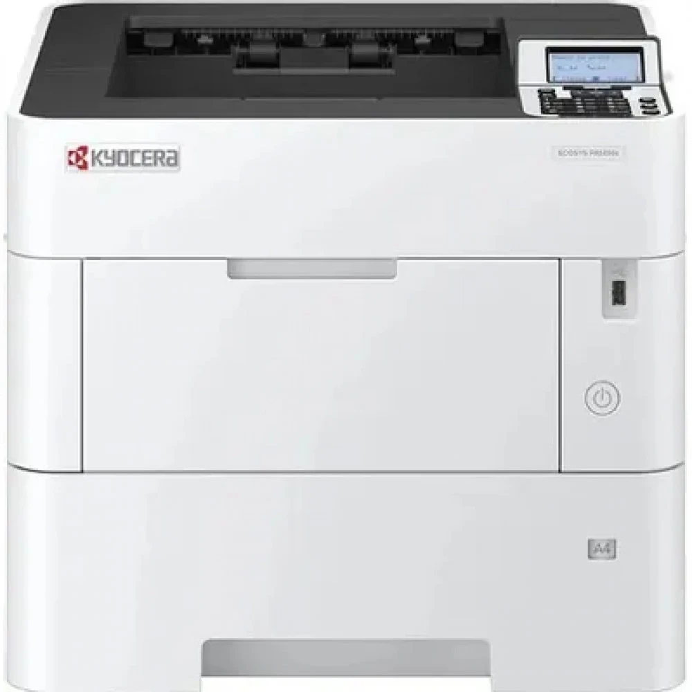 Принтер лазерный Kyocera ECOSYS PA5000x (A4), монохромный, 1200x1200 dpi, 50 ppm, 512 MB, 1.4 GHz, tray 100+500 sheets, USB+Ethernet, Duplex, LCD, drum 500k, starter toner 8k)