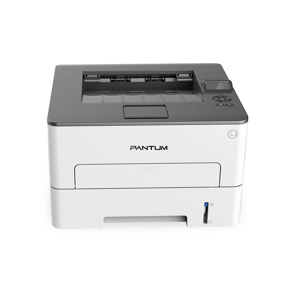 P3010DW (чб., A4, 30ppm, 128MB, 350MHz, 60-200 г/м2, 1200х1200 dpi, макс. 60т мес., двухсторонняя печать, GDI, USB 2.0, Ethernet 10/100, Wi-Fi, в комплекте стар.-й картридж на 1т отп.-ов формата A4
