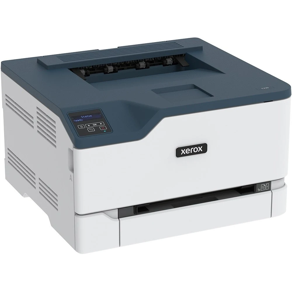 Цветной принтер, Xerox, C230DNI, A4, Лазерный, 24/22 стр/мин, Нагрузка (max) 30K в месяц, 250+1 стр. - емкость лотков подачи, 1.0 GHz, 256MB, PCL6, PostScript 3, USB 2.0, Gigabit Ethernet, Duplex, W