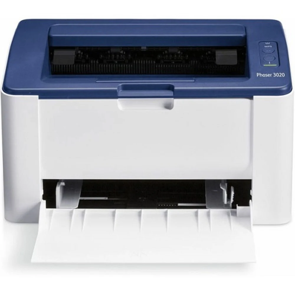Монохромный принтер, Xerox, Phaser 3020BI, A4, Лазерный, 20 стр/мин, Нагрузка (max) 15K в месяц, 150 стр. - емкость лотков подачи, 600MHz, 128MB, GDI, USB 2.0, Wi-Fi, Apple AirPrint