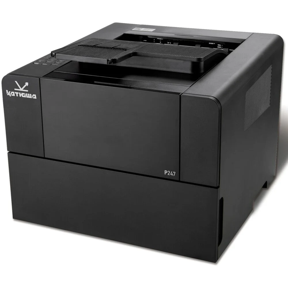 P247ep-pp - Принтер Катюша P247e, 47 стр/мин А4 Ч/Б, 1200 dpi. CPU 1 ГГц, 1 ГБ RAM, Ethernet, USB, USB-host, Wi-Fi. PS3, PCL5/6, PDF, GDI. 2,2" экран + клавиатура. Тонер 3 000 отп., заменяемый 6 000