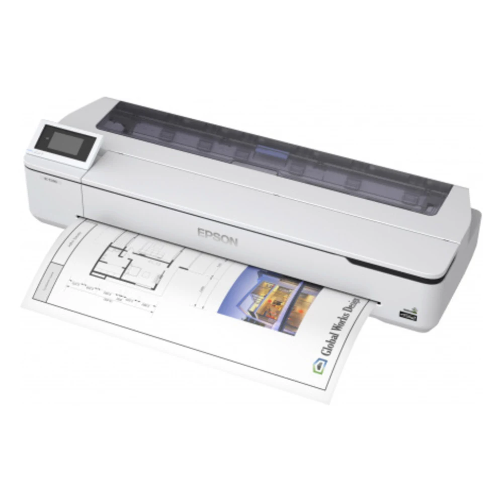 Плоттер Epson SureColor SC-T5100N C11CF12302A0, печать A0+ (2400x1200 dpi), USB 3.0, Gigabit ethernet interface, Wi-Fi