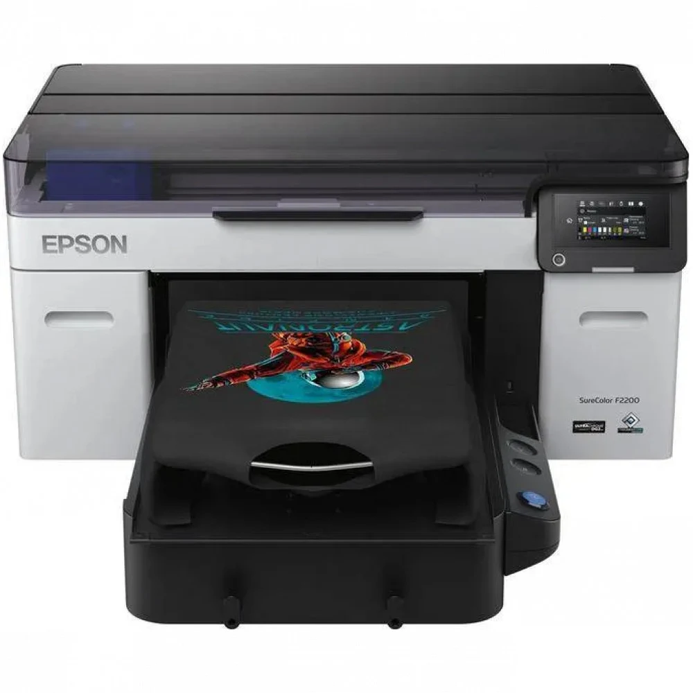 Принтер для прямой печати на текстиле Epson SureColor SC-F2200 (5C) C11CK80301A0, 16quot 406мм, от 28 сек. на одну футболку