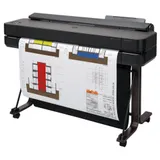 Широкоформатный принтер (Плоттер) HP DesignJet T650 Printer (36",4color, 2400x1200dpi, 1Gb, 25spp(A1),USB/ GigEth/ Wi-Fi, подставка, media bin, rollfeed, sheetfeed, tray50(A3/A4), авто-отрезчик, GL/