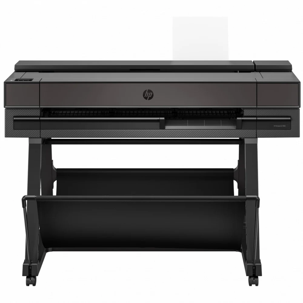 Широкоформатный принтер HP DesignJet T850 Printer (36",4color,2400x1200dpi,1Gb, 25spp A1, 90 A1 p/hr, max r. d 100mm, GigEth/Wi-Fi,stand,mediabin,rollfeed,sheetfeed,tray50 (A3/A4), autocutter, black