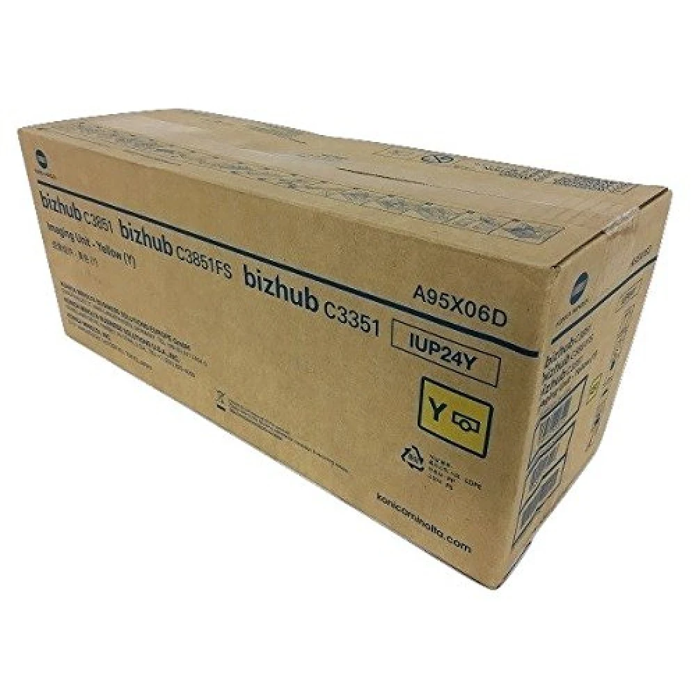 IUP-24Y A95X06D Фотобарабан оригинальный Konica Minolta желтый для bizhub C3351, C3851 Image Transfe