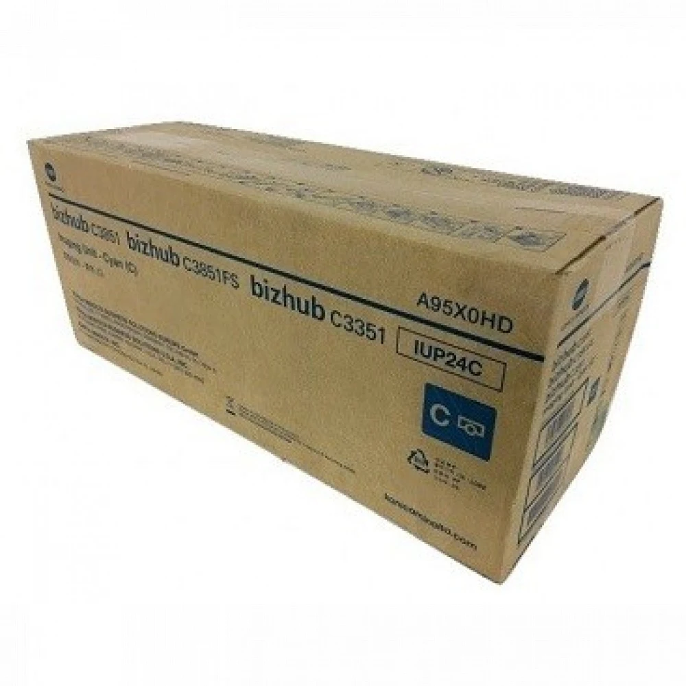 IUP-24C A95X0HD Фотобарабан оригинальный Konica Minolta голубой для bizhub C3351, C3851 Image Transf