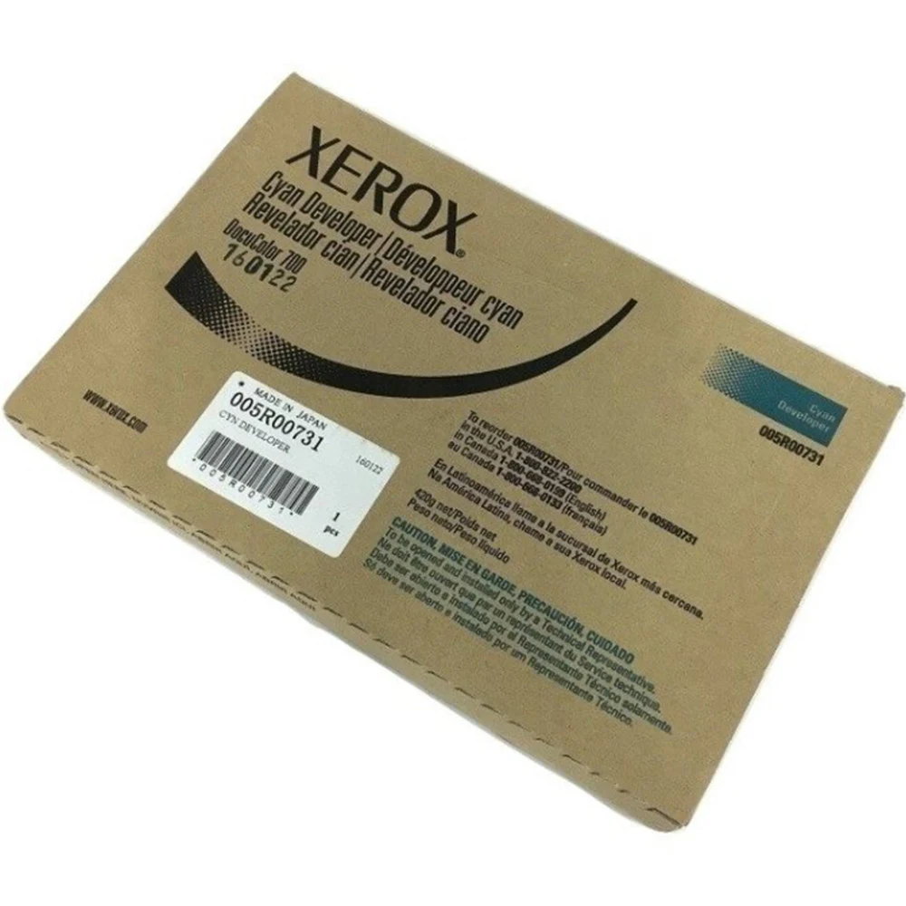 005R00731 - Девелопер, Носитель голубой XEROX 550, 560, 700, 700I, 770 PRO, C60, C70, C75, J75 (1500