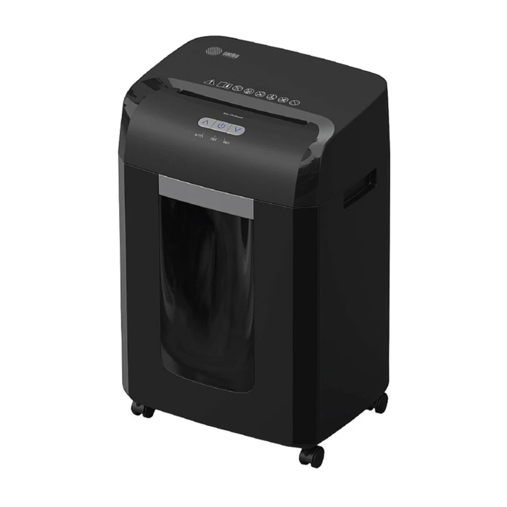 Шредер Cactus CS-SH-15-30-2X15 (секр.P-5) перекрестный 15 лист. 30 л, скрепки/скобы/пл.карты/CD