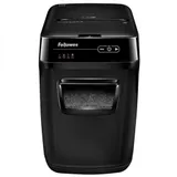 Шредер Fellowes® AutoMax™ 130C. (130 листов) , 32 литр, 4х51 мм (класс 3), автореверс, скобы/скрепки/карты.