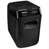 Шредер Fellowes® AutoMax™ 130C. (130 листов) , 32 литр, 4х51 мм (класс 3), автореверс, скобы/скрепки/карты.