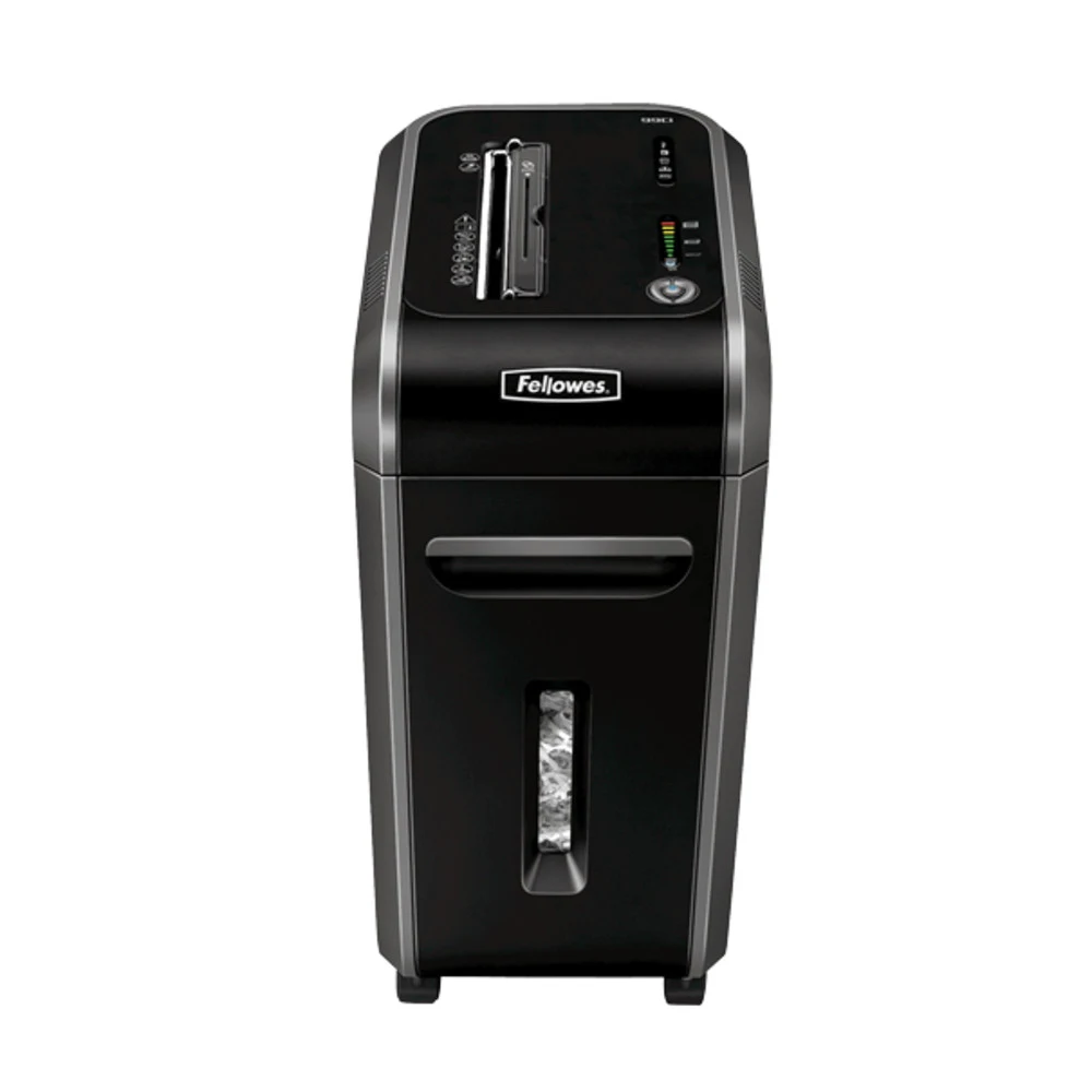 Fellowes® Шредер 99Ci. (17 листов) , 34 литра, 3,9х38 мм (класс 4), 100%Jam Proof, уничтожает: скобы/скрепки/карты/CD