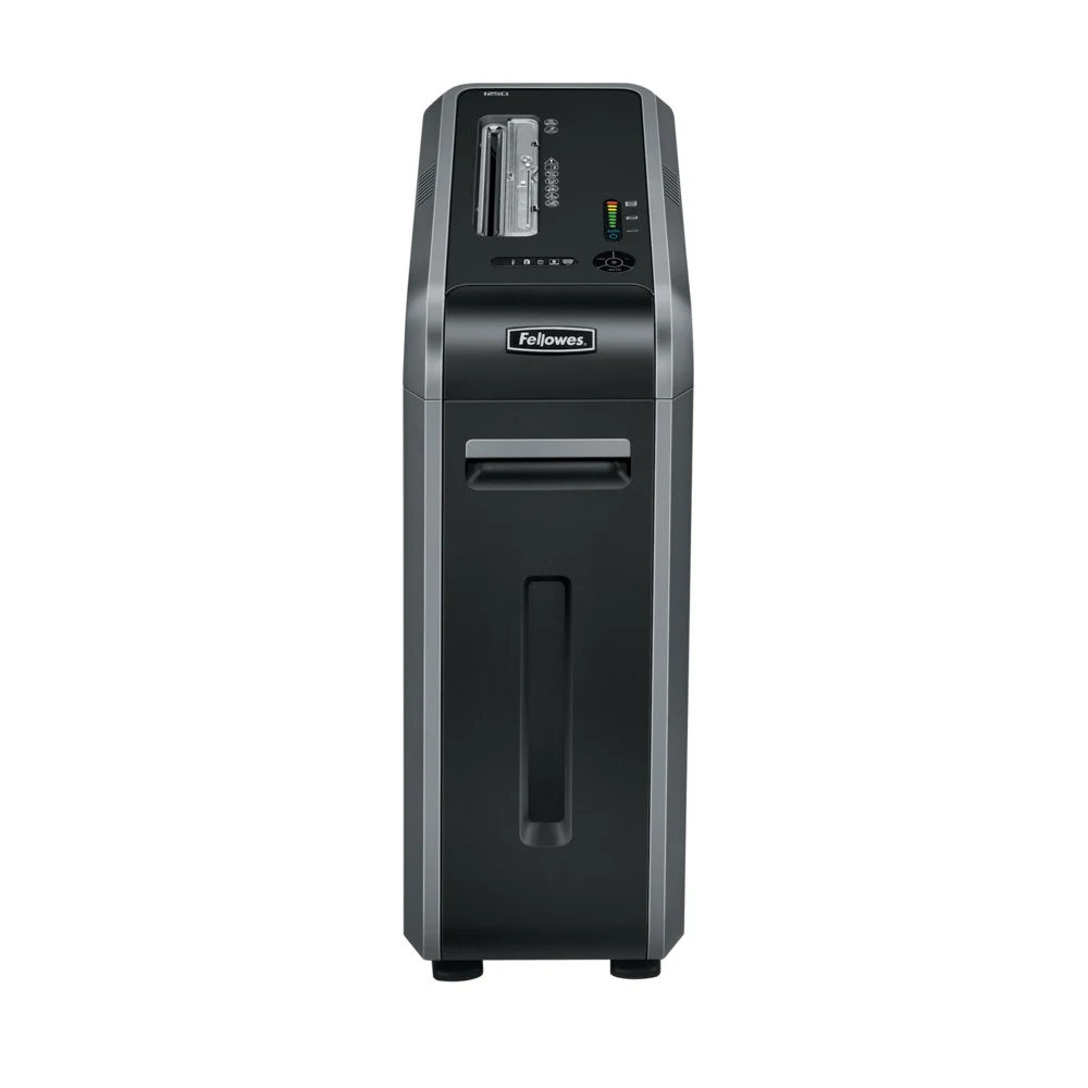 Fellowes Шредер Powershred 125Ci FS-4612001/FS-4612002 {100% Jam Proof, авт., 3,9x38 мм, 20 лст., 53 лтр., уничтожает: скобы, карты, скрепки, CD}