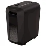 Fellowes Шредер PowerShred LX65 FS-44007(01), черный {DIN P-4, 4х37мм, 8 лст., 17 лтр., уничт.: скрепки,скобы,карты}
