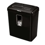 Шредер Fellowes Powershred P-30C Шредер, Fellowes, Powershred P-30C, Уровень секретности P-4, Фрагмент 4х34 мм., Подача: 6 лист., Ёмкость корзины 15 л., Уничтожение скобов, скрепок, пл. карт, Чёрный