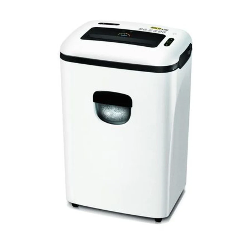 Шредер Office Kit S250 4x35 черный (секр.P-4) фрагменты 25лист. 38лтр. скрепки скобы пл.карты CD