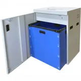 Шредер Office Kit S1650 1,9х15 белый (секр.P-5) фрагменты 30лист. 165лтр. скобы пл.карты CD
