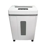 Шредер Office Kit S200TSCD 0,8x1 белый (секр.P-7) фрагменты 6лист. 25лтр. скобы пл.карты CD