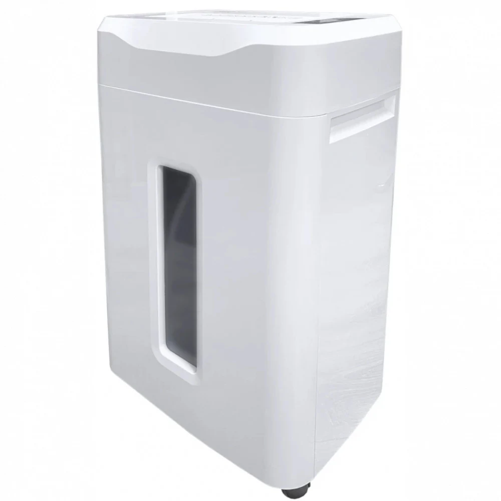 Шредер Office Kit S210N 3,9x38 белый (секр.P-4) фрагменты 16лист. 35лтр. скрепки скобы пл.карты CD