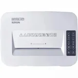 Шредер Office Kit S210N 3,9x38 белый (секр.P-4) фрагменты 16лист. 35лтр. скрепки скобы пл.карты CD